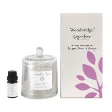 Woodbridge Passion Flower & Mango Crystal Oil Diffuser Set