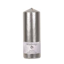 Woodbridge Siler Metallic Pillar Candle 20cm x 7cm