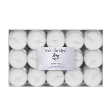 Woodbridge White Unscented Tealights (Pack of 15)