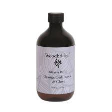 Woodbridge Orange Cedarwood &amp; Clove Reed Diffuser Liquid Refill 500ml
