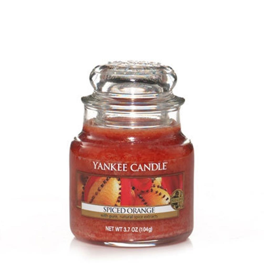 Yankee Candle Spiced Orange Small Jar (1188033E) - Candle Emporium