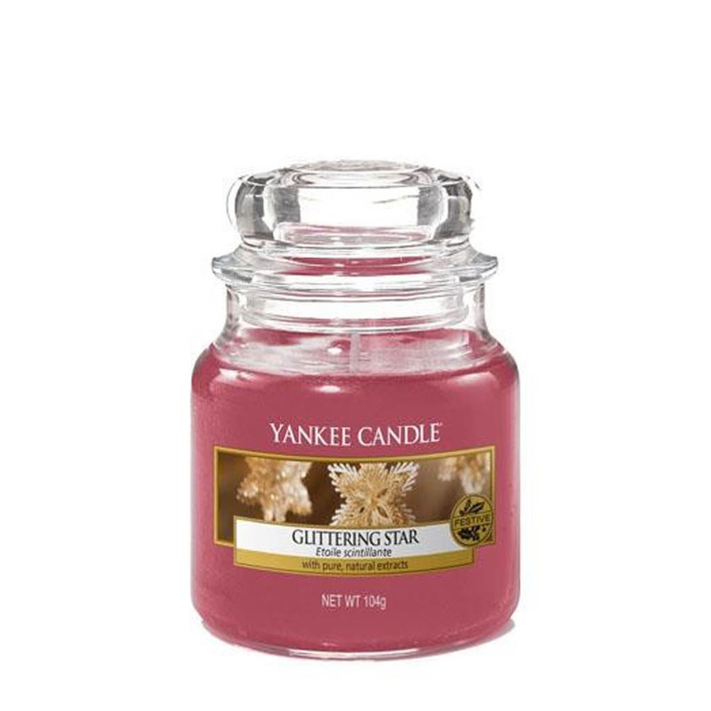 Yankee Candle Glittering Star Small Jar (1595590E) - Candle Emporium