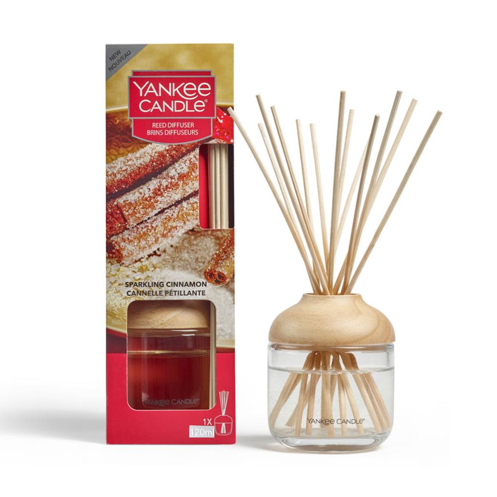 Yankee Candle Sparkling Cinnamon Reed Diffuser (1625221E) Candle Emporium