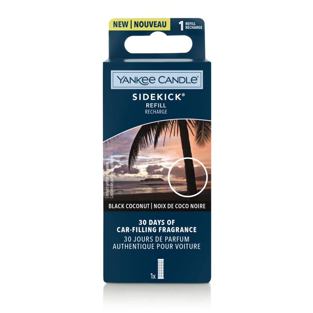 Yankee Candle Black Coconut Sidekick Car Diffuser Fragrance Refill