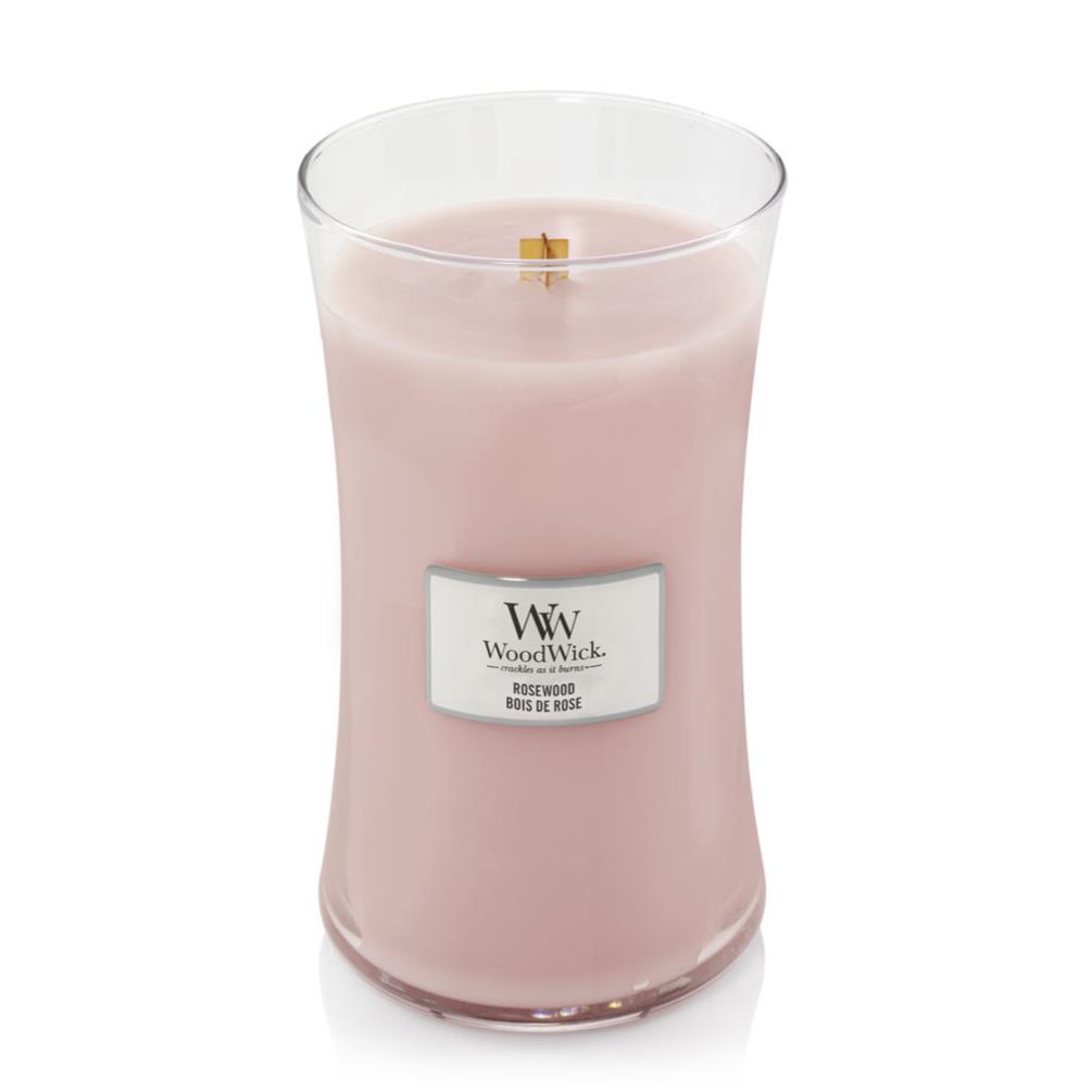 Woodwick Rosewood Large Hourglass Candle 93025e Candle Emporium