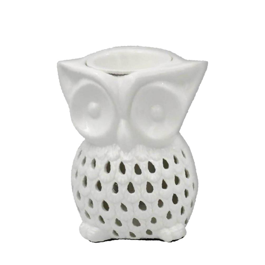 Desire Aroma White Owl Electric Wax Melt Warmer (LP47290) - Candle Emporium