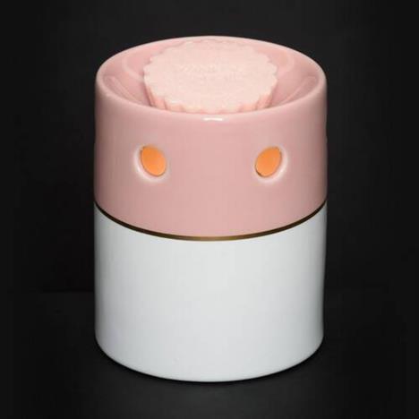 Yankee Candle Simply Pastel Pink Wax Melt Warmer (1579377) - Candle Emporium