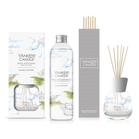 Yankee candle reed diffuser clean cotton cheap