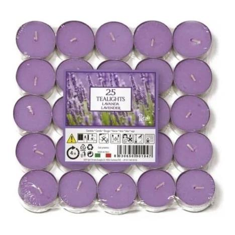Petali Lavender Tealights (Pack of 25)  £2.44