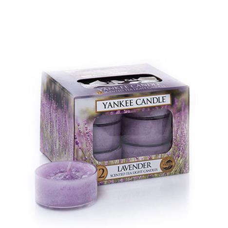 Yankee Candle Lavender Tea Lights (Pack of 12)  £6.29