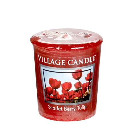 Village Candle Scarlet Berry Tulip Votive Candle  £2.33
