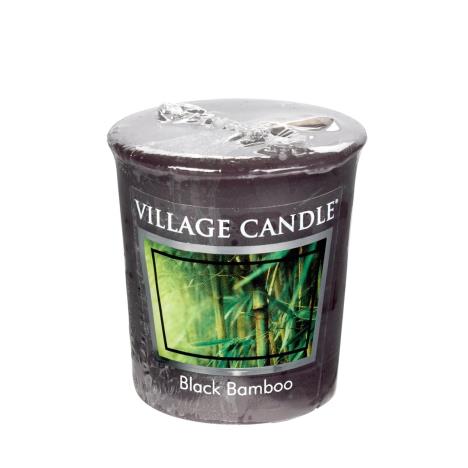 Village Candle Black Bamboo Votive Candle  £2.33