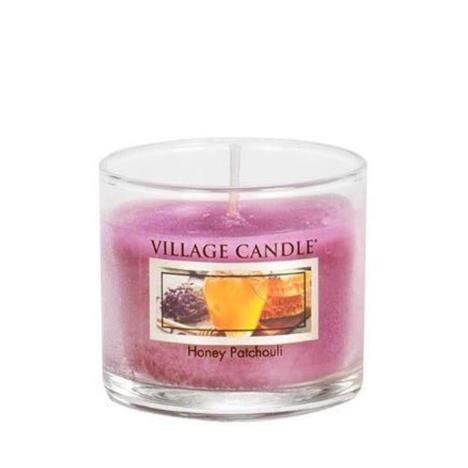 Village Candle Honey Patchouli Mini Glass Votive  £1.79