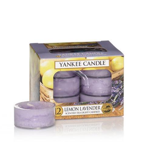 Yankee Candle Lemon Lavender Tea Lights (Pack of 12)  £4.19