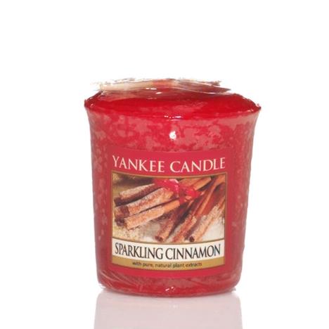 Yankee Candle Sparkling Cinnamon Votive Candle  £1.79