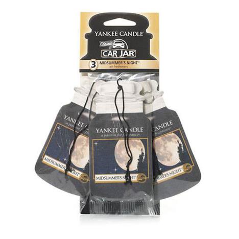 Yankee Candle Midsummers Night Car Jar Air Freshener (Pack of 3)  £5.59