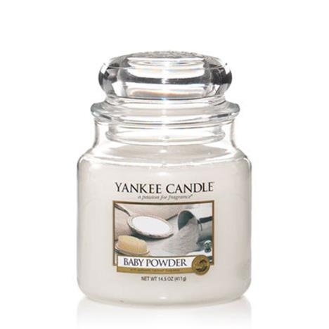 Yankee Candle Baby Powder Medium Jar