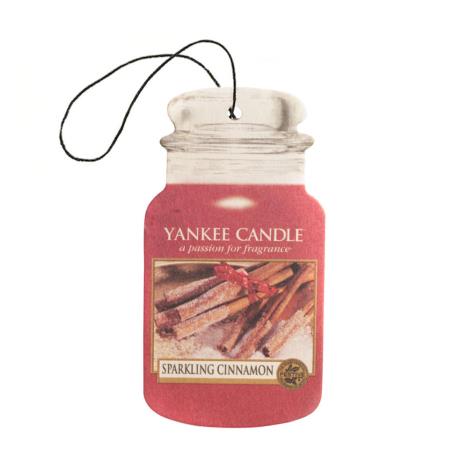 Yankee Candle Sparkling Cinnamon Car Jar Air Freshener  £1.23