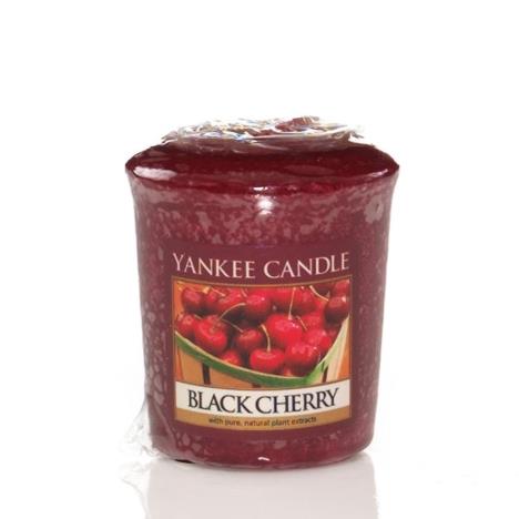 Yankee Candle Black Cherry Votive Candle  £1.38