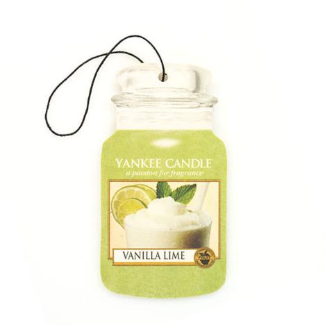 Yankee Candle Vanilla Lime Car Jar Air Freshener  £1.79