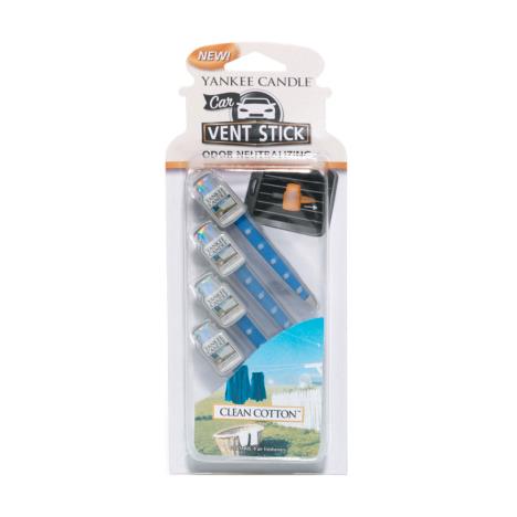 Yankee Candle Clean Cotton Smart Scent Vent Sticks  £2.46