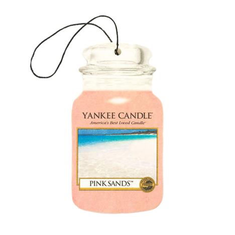 Yankee Candle Pink Sands™ Car Jar Air Freshener (1207566E) - Candle Emporium
