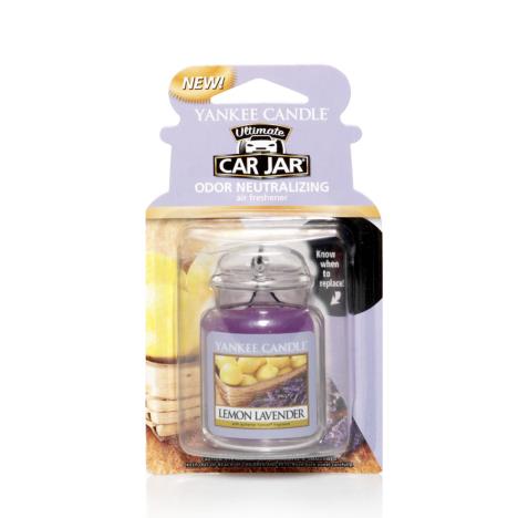 Yankee Candle Lemon Lavender Car Jar Ultimate Air Freshener  £4.49