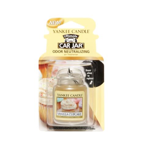 Yankee Candle Vanilla Cupcake Car Jar Ultimate Air Freshener  £4.49