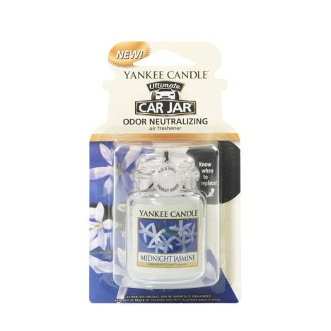 Yankee Candle Midnight Jasmine Car Jar Ultimate Air Freshener  £3.49