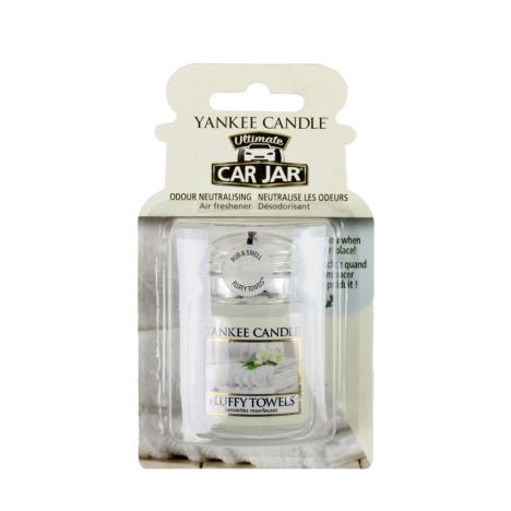 Yankee Candle Fluffy Towels™ Car Jar Ultimate Air Freshener  £4.49