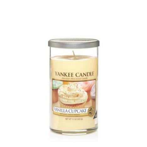 Yankee Candle Vanilla Cupcake Medium Pillar Candle  £14.39