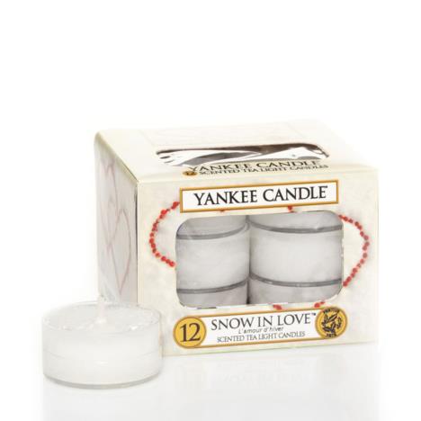 Yankee Candle Snow in Love™ Tea Lights (Pack of 12)  £4.19