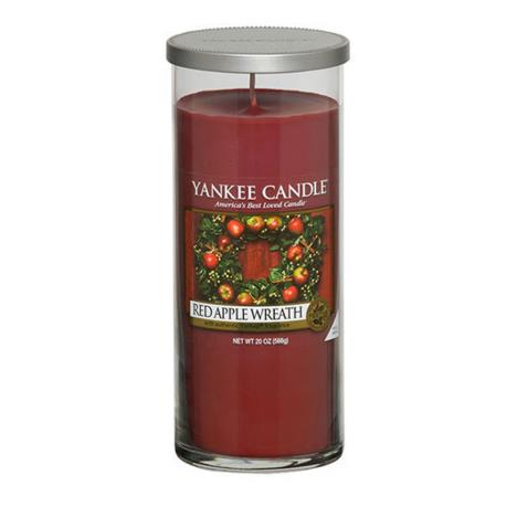Yankee Candle Red Apple Wreath Large Pillar Candle  £13.19