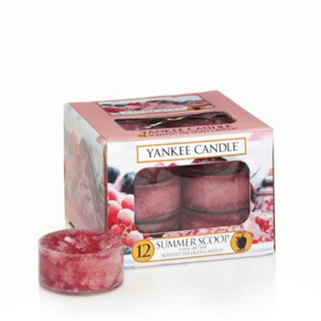 Yankee Candle Summer Scoop Tea Lights (Pack of 12)  £4.19