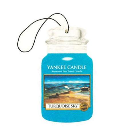 Yankee Candle Turquoise Sky Car Jar Air Freshener  £2.24