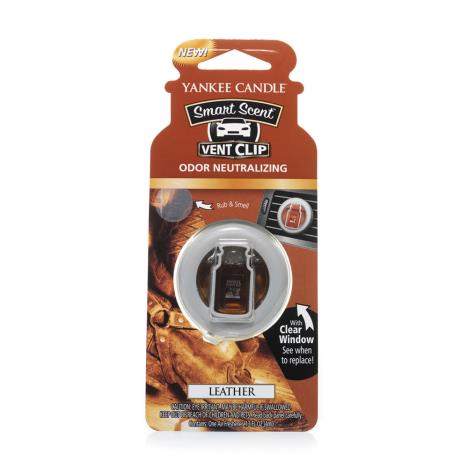 Yankee Candle Leather Smart Scent Vent Clip  £3.34
