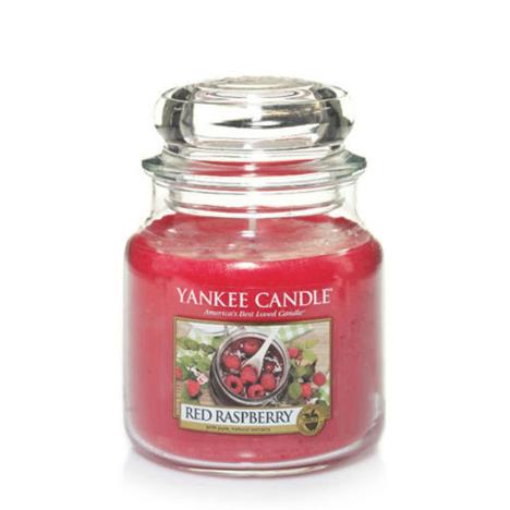 Yankee Candle Red Raspberry Medium Jar