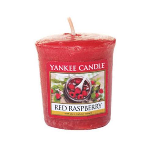 Yankee Candle Red Raspberry Votive Candle  £1.38