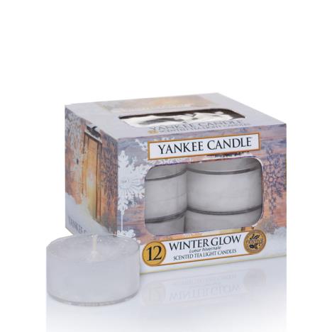 Yankee Candle Winter Glow Tea Lights (Pack of 12)  £6.29