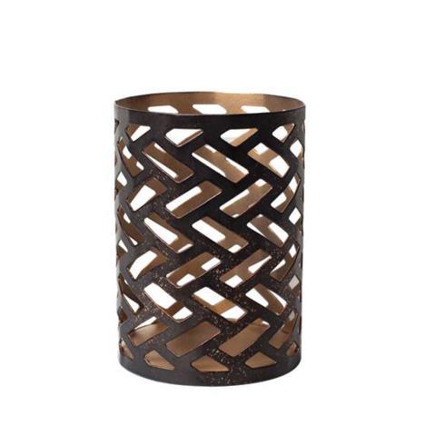 WoodWick Herringbone Petite Candle Holder  £4.01
