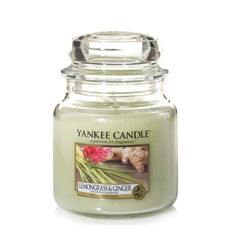 Yankee Candle Lemongrass & Ginger Medium Jar  £11.96