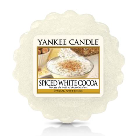 Yankee Candle Spiced White Cocoa Wax Melt  £1.25