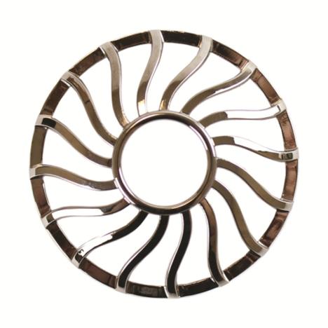 Yankee Candle Curve Gun Metal Illuma-Lid®  £2.79