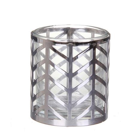 Yankee Candle Arrow Chrome Votive Holder  £2.79