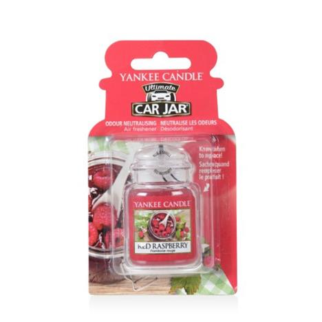 Yankee Candle Red Raspberry Car Jar Ultimate Air Freshener  £4.49
