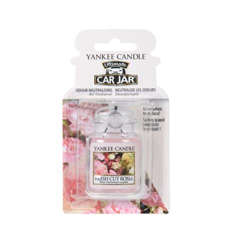 Yankee Candle Fresh Cut Roses Car Jar Ultimate Air Freshener  £2.99