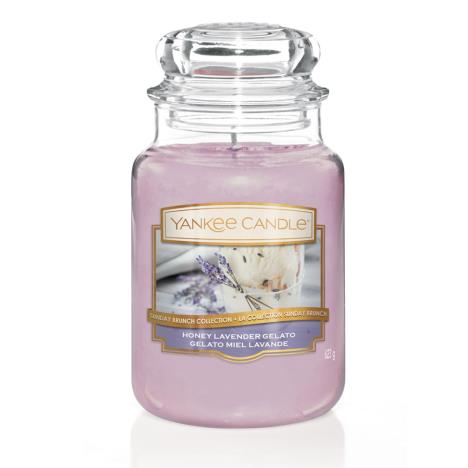 Yankee Candle Honey Lavender Gelato Large Jar  £22.49