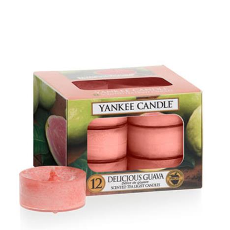 Yankee Candle Delicious Guava Tea Lights (Pack of 12)  £6.29