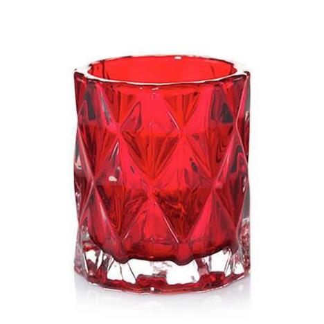 Yankee Candle Red Nordic Fractal Votive Holder  £3.59