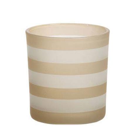Yankee Candle Sand Coastal Stripe Votive Holder  £3.49
